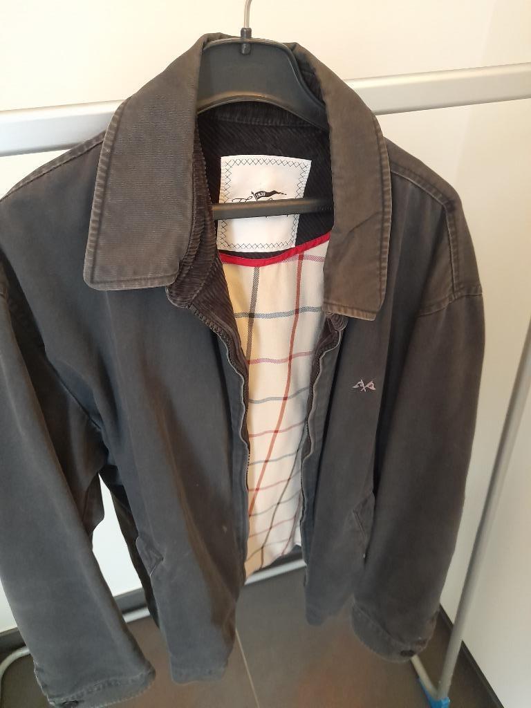 Herenjas zomer, Ophalen, Thomas Burberry, Blauw, Maat 56/58 (XL)