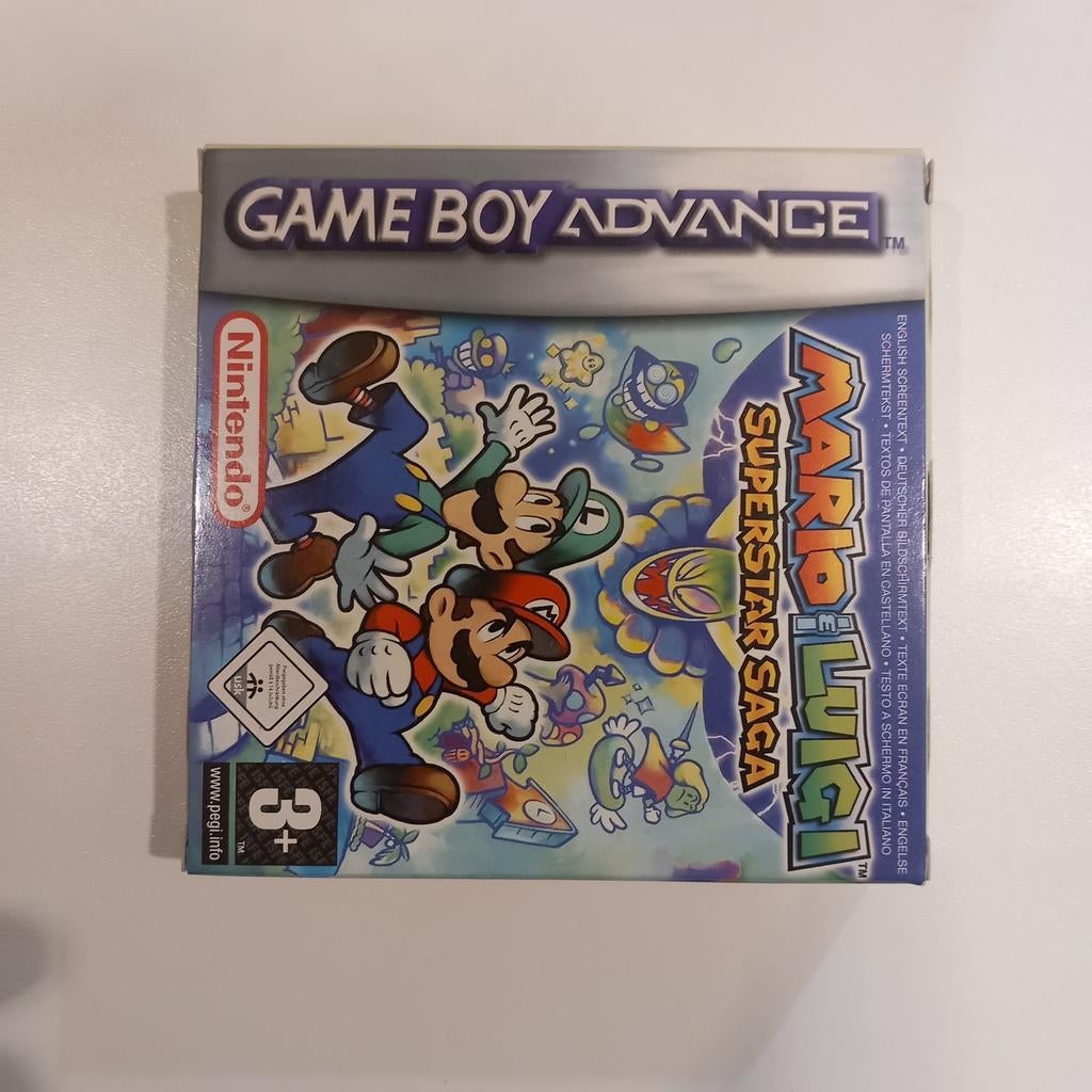 Mario&Luigi Superstar Saga Nintendo gba, Games en Spelcomputers, Ophalen of Verzenden, Zo goed als nieuw