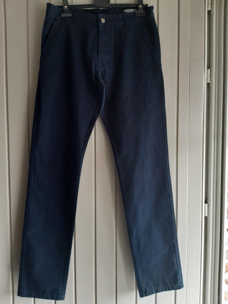 Heren broek Jack & Jones, Kleding | Heren, Ophalen of Verzenden, Zo goed als nieuw, Blauw, Jack&Jones