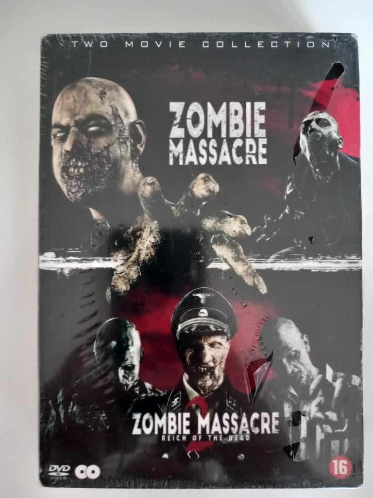 Dvdbox Zombie Massacre en Reich of the Dead (2 Horrorfilms), Enlèvement ou Envoi, Neuf, dans son emballage, Vampires ou Zombies