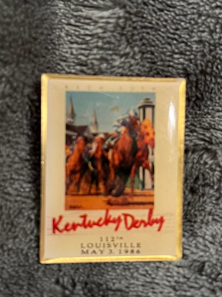 Derby Pin Kentucky 1986, Enlèvement ou Envoi, Neuf, Sport, Insigne ou Pin's