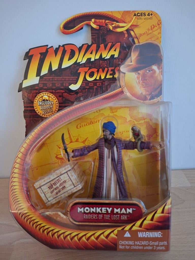 Indiana Jones Raiders Monkey Man Hasbro, Verzamelen, Ophalen of Verzenden