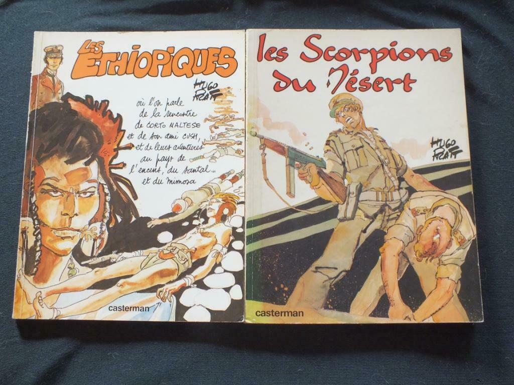 WOESTIJNSCHORPIENEN                      EDITIONS CASTERMAN, Boeken, Eén stripboek, Ophalen of Verzenden, Gelezen, Hugo PRATT