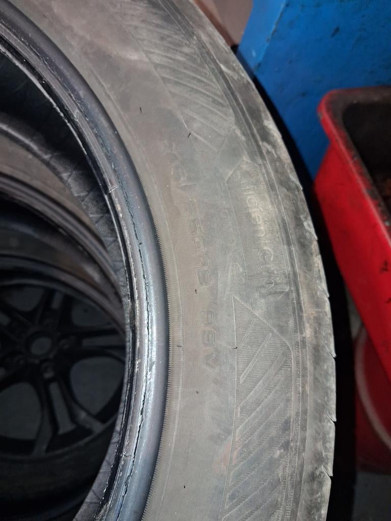 Pneus été occasions Goodyear 215/55R18 99V, 215 mm, Enlèvement ou Envoi, Goodyear, Pneus été