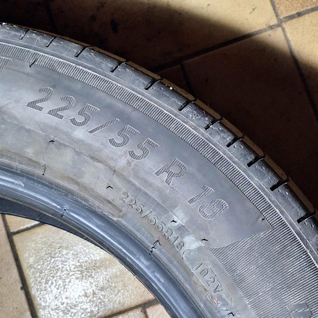 4 Pneus, Véhicule de tourisme, Pneus été, Enlèvement, Utilisé