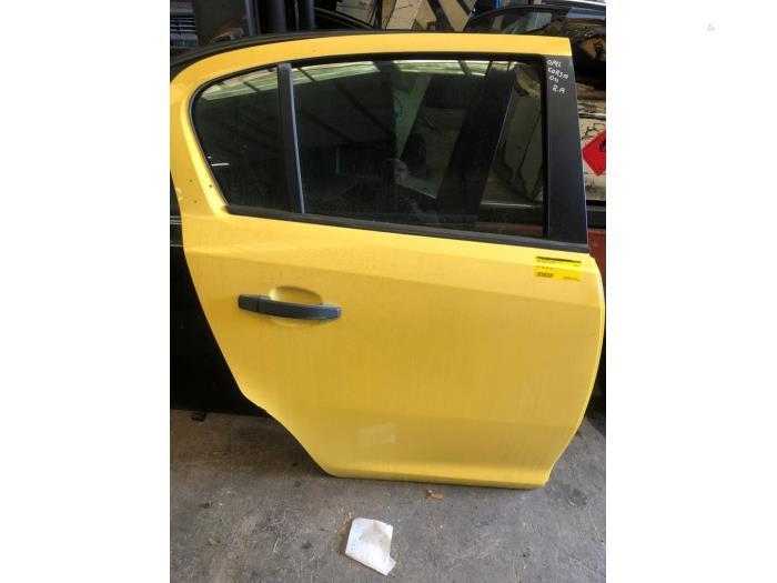 Portier 4Deurs rechts-achter van een Opel Corsa (GBP), Auto-onderdelen, Carrosserie, Deur, Opel, Gebruikt, 3 maanden garantie