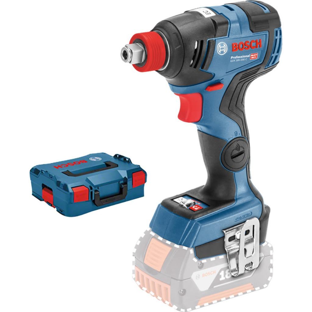 Bosch GDX 18V-200C 18V Li-ion accu-slagmoersleutel in L-Bo, Ophalen, Nieuw