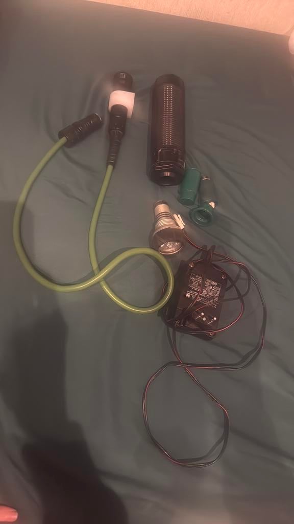 Duiklamp, Watersport en Boten, Ophalen, Gebruikt, Duiklamp