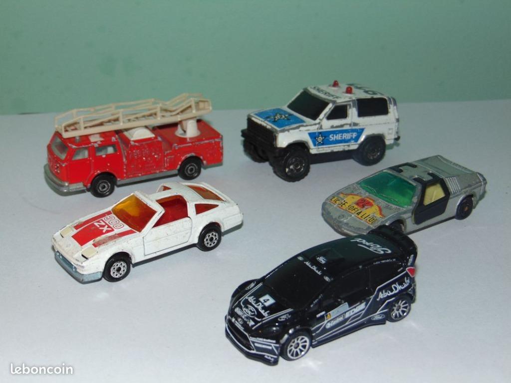 Lots de 5 petites voiture Majorette, Enlèvement ou Envoi, Utilisé, Voiture, Majorette