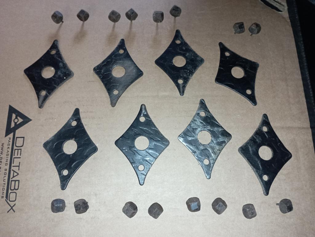 Smeedwerk/smeedijzer voor decoratie, Ophalen, Overige vormen, Minder dan 50 cm, Minder dan 100 cm