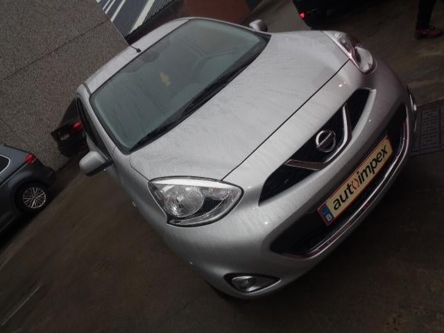 NISSAN MICRA 1200CC BENZINE 11/2016.. 2500KM EURO6, Voorwielaandrijving, Stof, 4 cilinders, 5 deurs