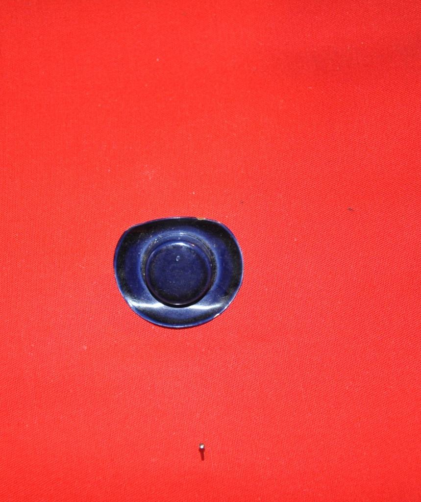 broche de fantaisie (x2006), Ophalen of Verzenden, Gebruikt, Blauw, Koper
