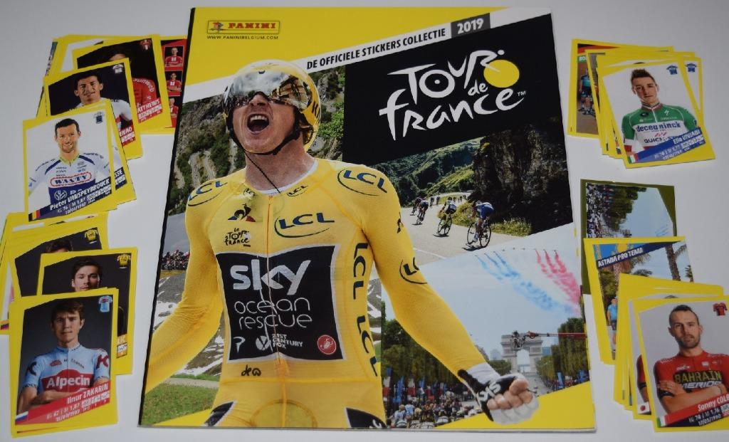 Panini / Tour de France 2019 / 91 stickers + 20 kaarten + al, Verzamelen, Verzenden, Nieuw, Poster, Plaatje of Sticker