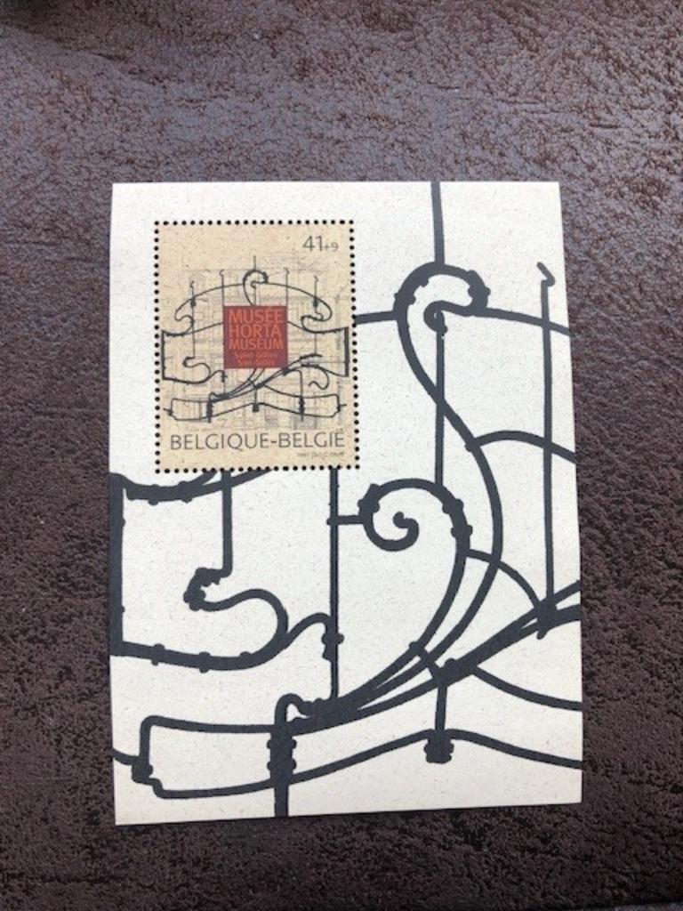 Postzegel - Blaadje - Horta - België, Postzegels en Munten, Postzegels | Europa | België, Ophalen of Verzenden, Postfris, Postfris