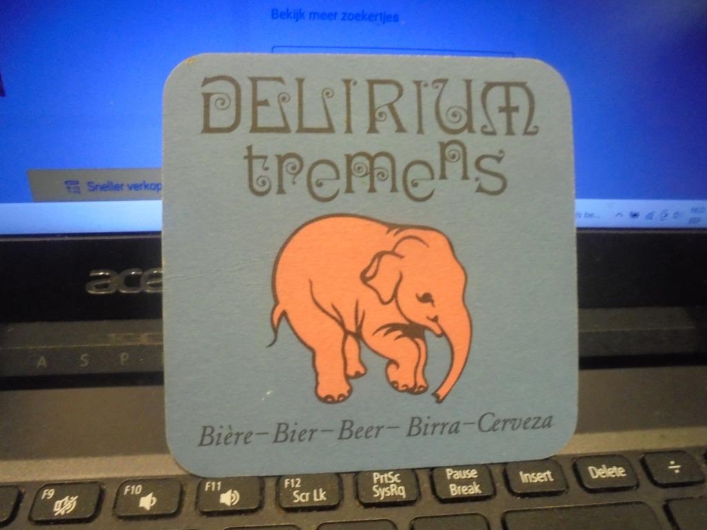 delirium tremens, Enlèvement ou Envoi, Comme neuf, Sous-bock