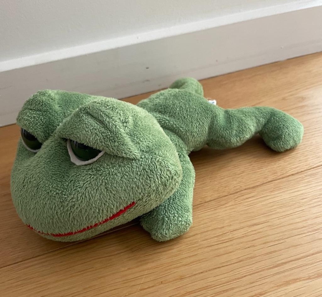 Knuffel kikker, Enlèvement ou Envoi, Utilisé, Grenouille