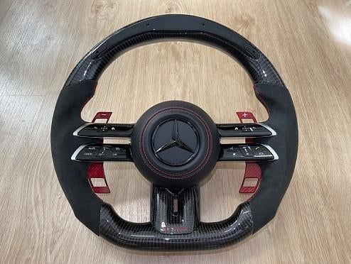 Mercedes dragonfly stuur carbon LED rood AMG, Auto-onderdelen, Ophalen of Verzenden, Nieuw, Mercedes-Benz