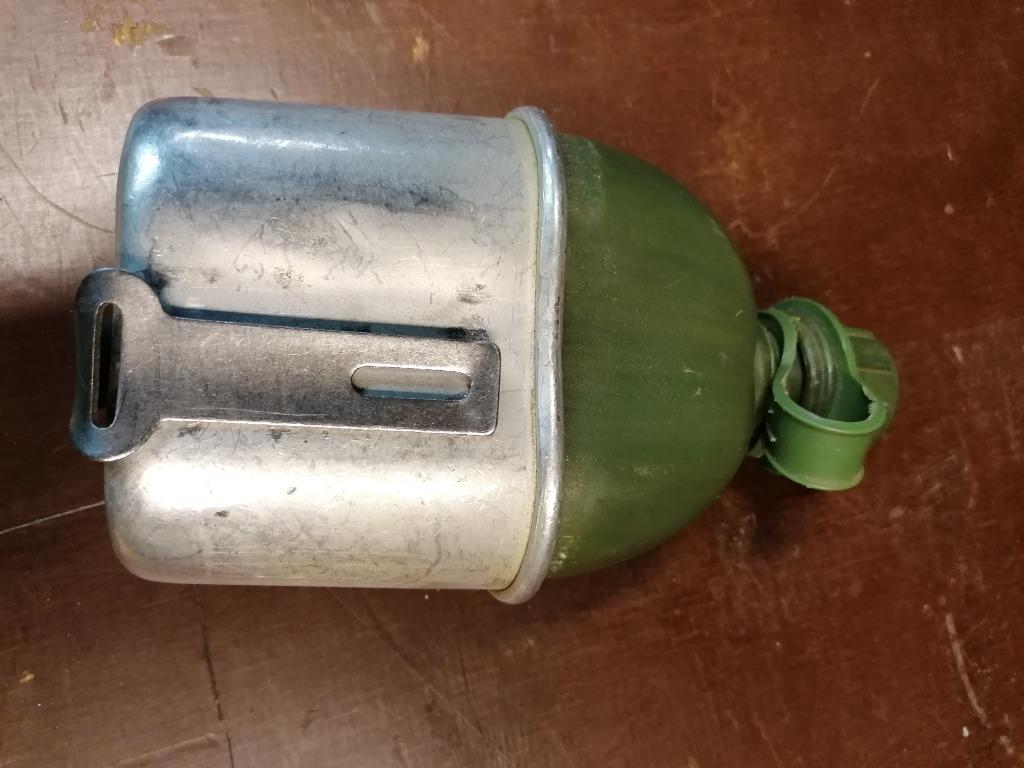 Veldfles met drinkgammel ABL, Verzamelen, Ophalen of Verzenden, Landmacht, Overige typen