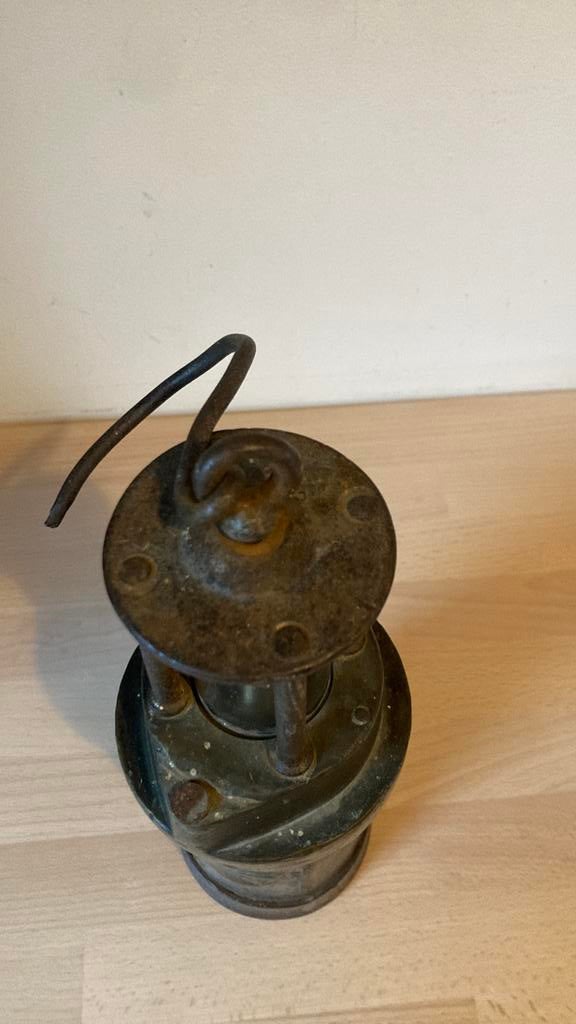 Lampe de mineur ancienne électrique – Modèle 803 –, Enlèvement