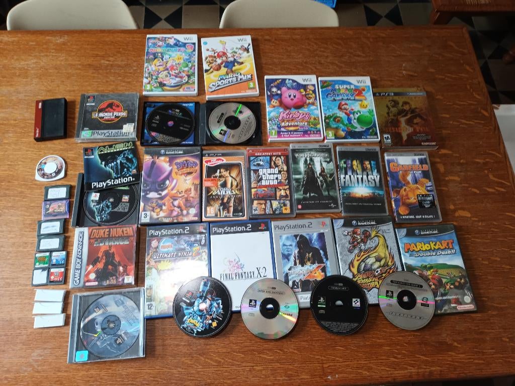 Lot de jeu à completer / ressurfacer, Enlèvement ou Envoi, Utilisé, Sport