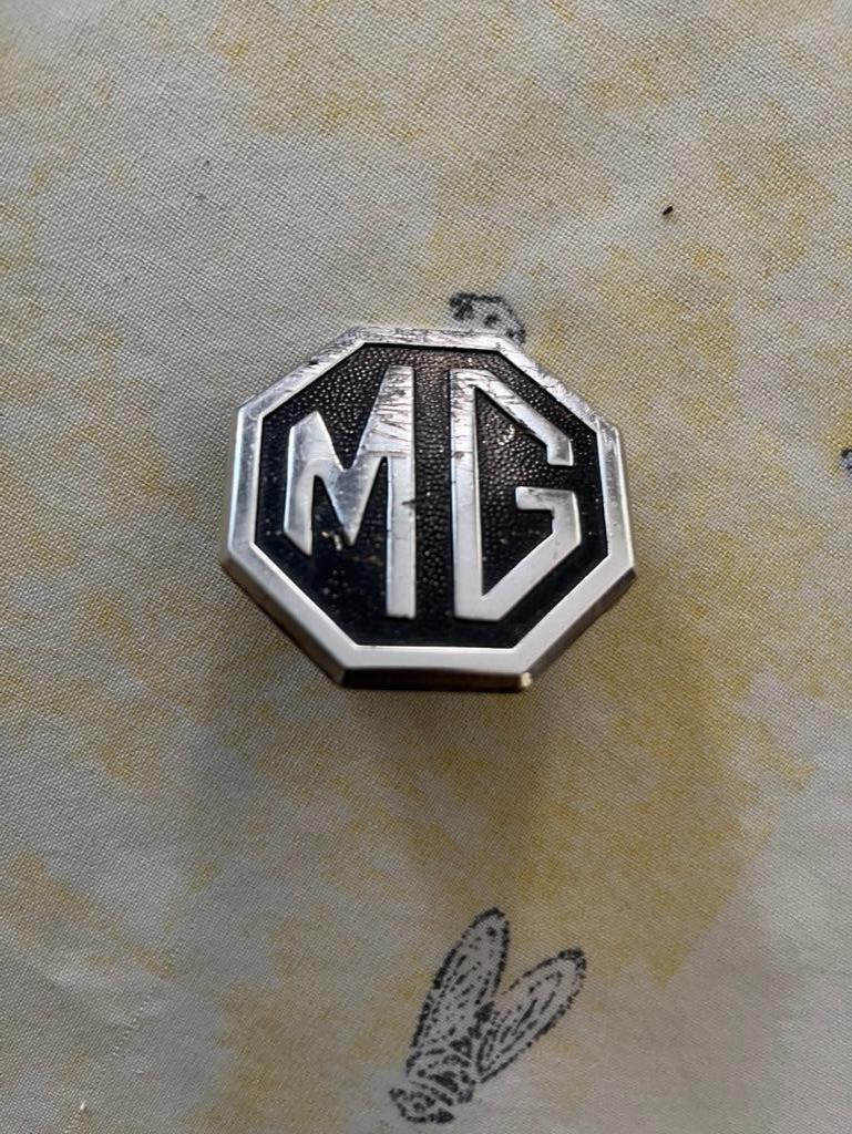 Badge de coffre MG, Ophalen of Verzenden, Gebruikt