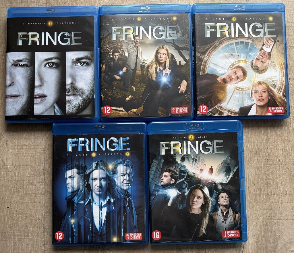 Fringe, l'intégrale des 5 saisons en Blu-Ray, CD & DVD, Blu-ray, Enlèvement ou Envoi, Comme neuf, TV & Séries télévisées