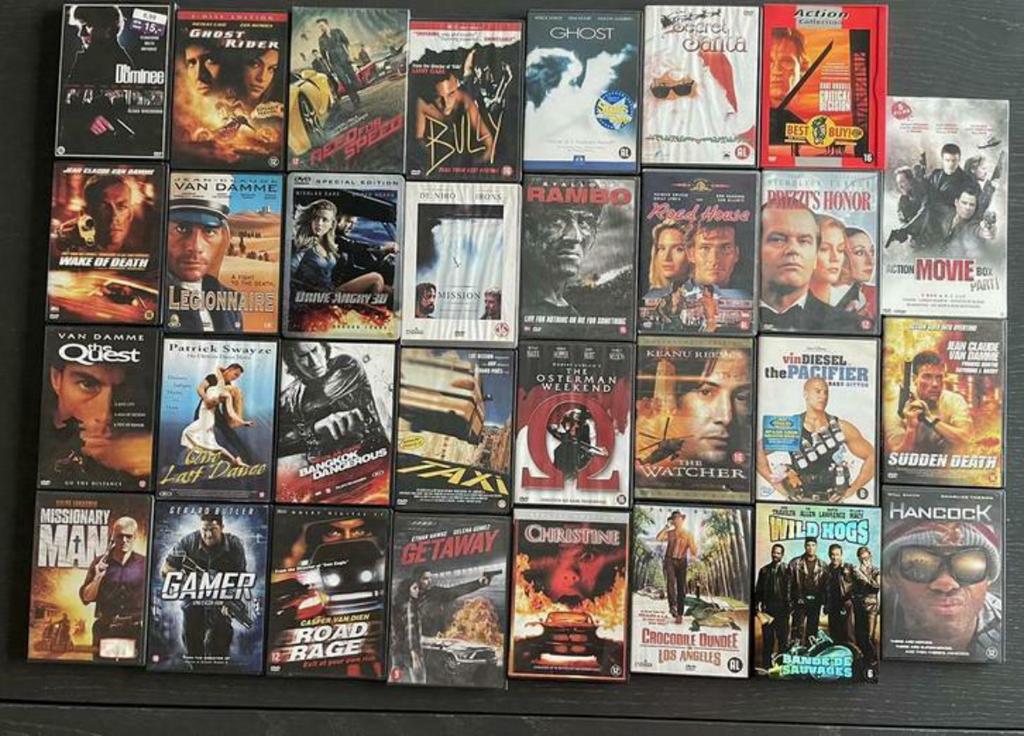 Verschillende actie DVD’s, Cd's en Dvd's, Ophalen of Verzenden, Zo goed als nieuw, Actie