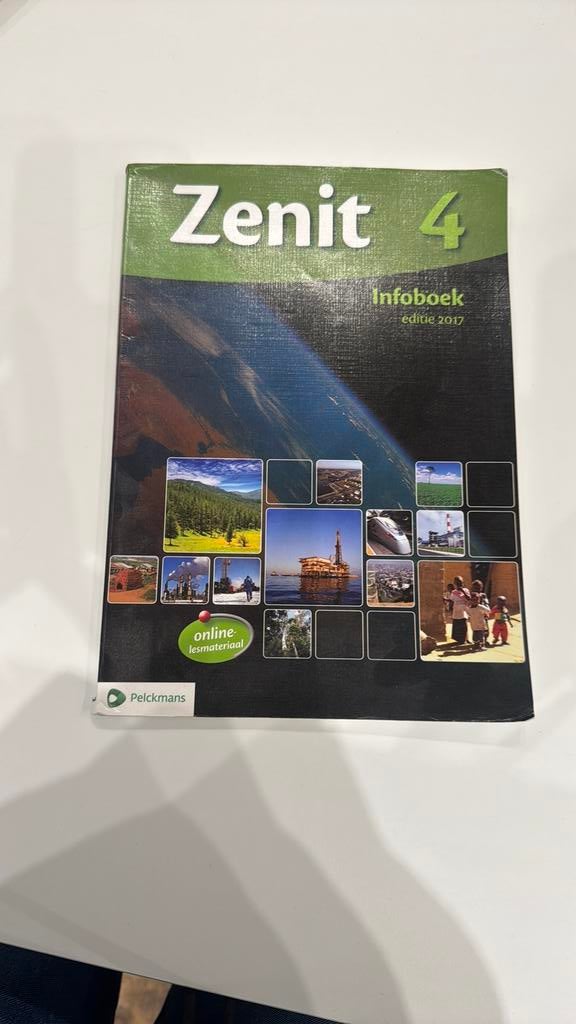 Infoboek zenit 4 - aardrijkskunde, Boeken, Ophalen of Verzenden, Nederlands