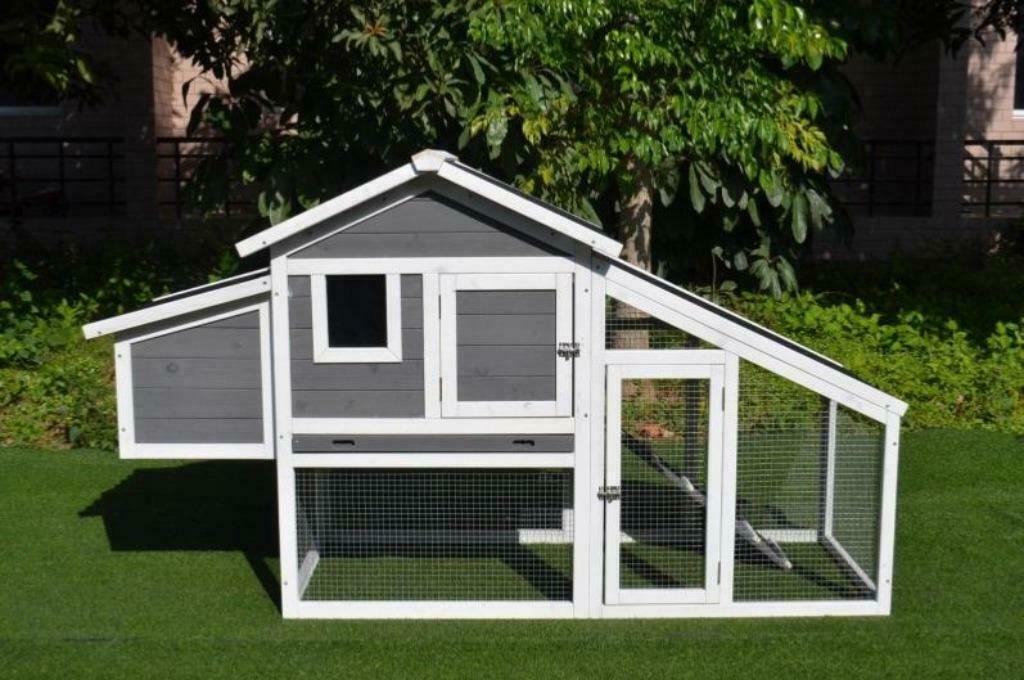 Poulailler abri poule enclos poule toit PVC coq caille lapin, Animaux & Accessoires, Envoi, Neuf, Poulailler