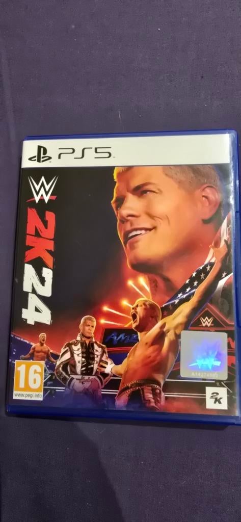 WWE 2K24 Playstation 5, Games en Spelcomputers, Ophalen of Verzenden, Zo goed als nieuw