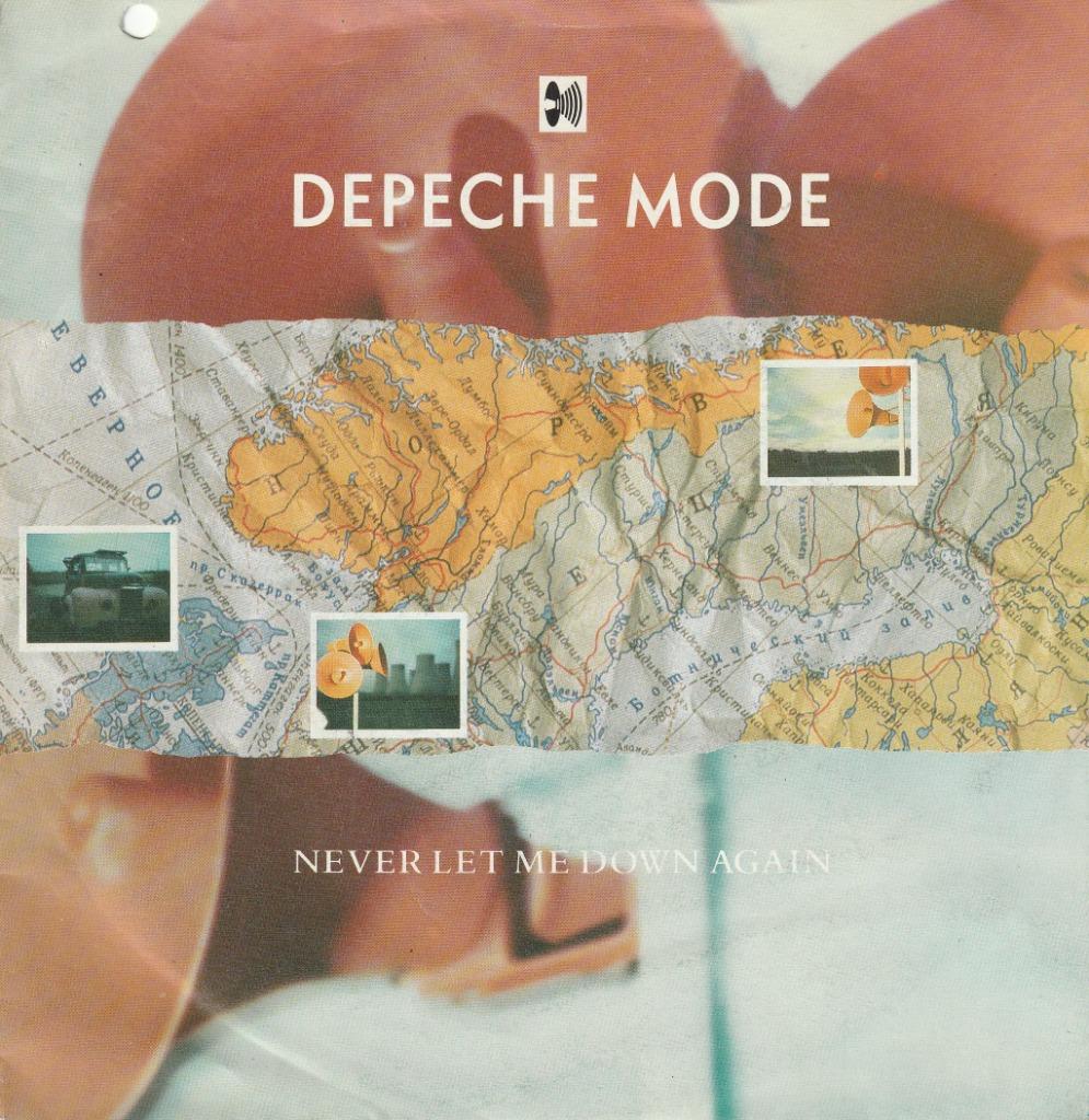 depeche mode never let me down again pressage allemagne, Enlèvement ou Envoi, Utilisé, Autres formats