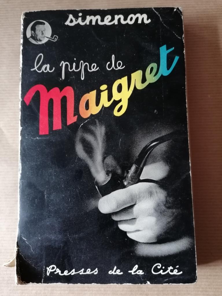 LA PIPE DE MAIGRET PRECEDEE DE MAIGRET SE FACHE, Boeken, Detectives, Gelezen, Ophalen of Verzenden