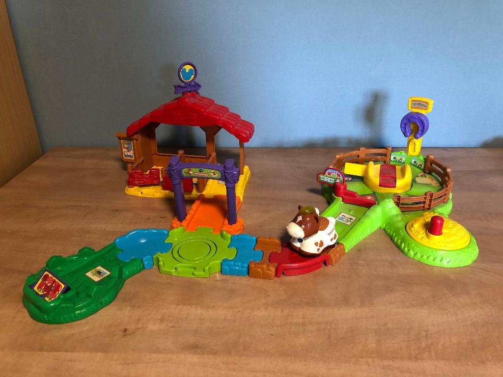 Vtech Zoef Zoef Dieren Manege, Ophalen of Verzenden, Zo goed als nieuw, 2 tot 4 jaar