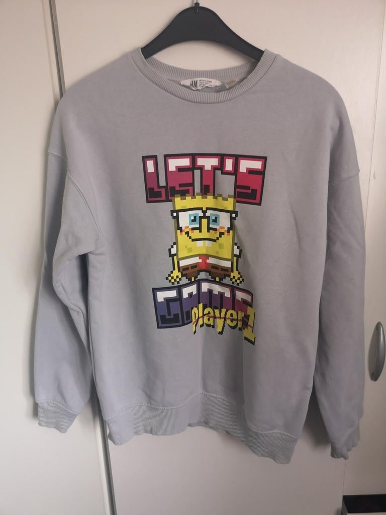 pull bob l'éponge, Garçon, Pull ou Veste, H&M, Comme neuf