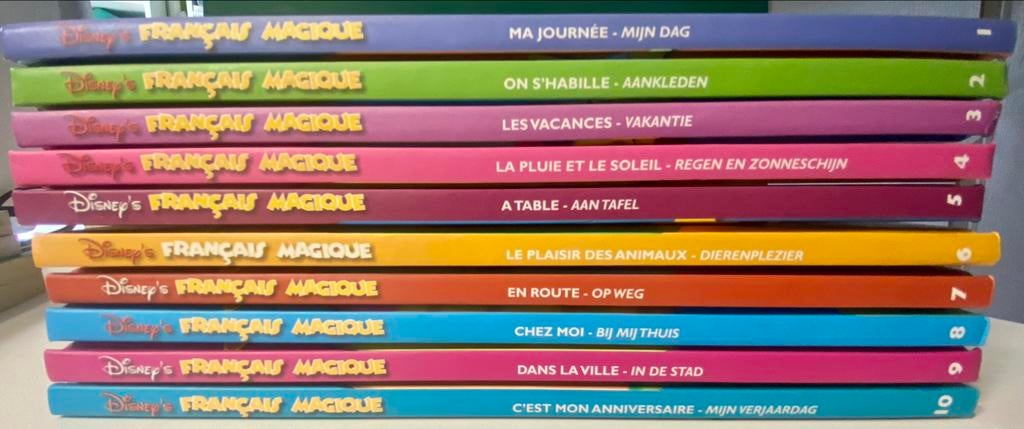 Frans leren met Disney vrienden, Ophalen, Zo goed als nieuw, Frans
