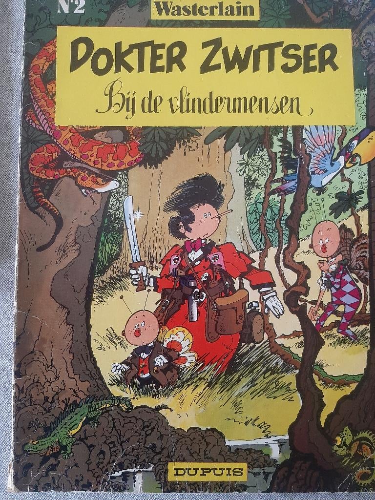 Dokter Zwitser - bij de vlindermensen, Boeken, Eén stripboek, Ophalen, Gelezen