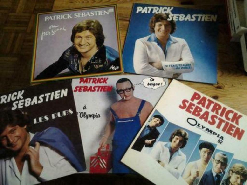 Disque vinyle 33t Patrick Sébastien 10€/p ou lot 40€, Enlèvement ou Envoi, Utilisé
