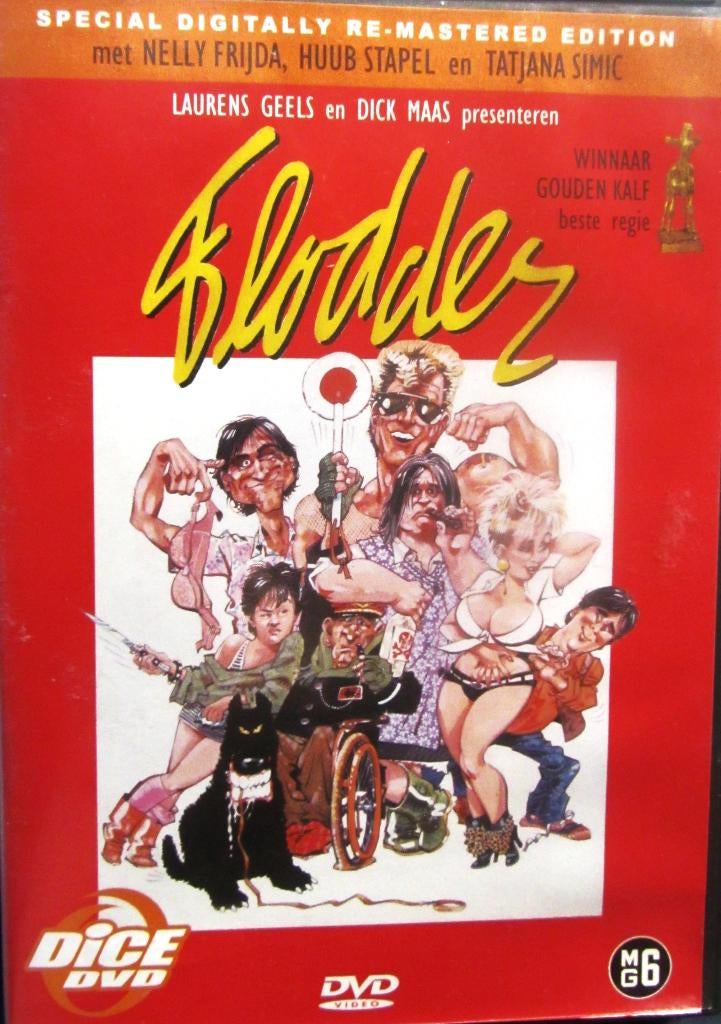 DVD KOMISCH- FLODDER (TATJANA SIMIC- HERBERT FLACK), Alle leeftijden, Ophalen of Verzenden, Zo goed als nieuw, Actiekomedie