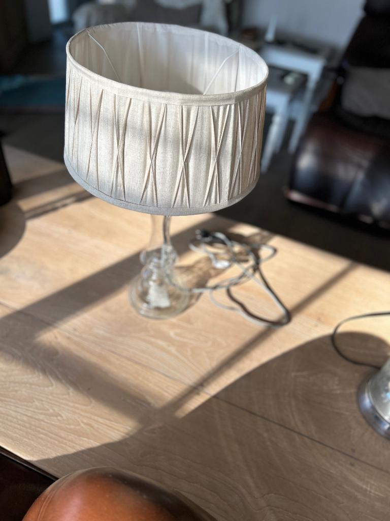 Tafellamp Riviera Maison, Huis en Inrichting, Ophalen, Zo goed als nieuw, Glas