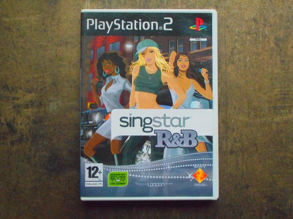 SingStar R&B voor PS2 (zie foto's) II, Games en Spelcomputers, Games | Sony PlayStation 2, Muziek, Gebruikt, Ophalen of Verzenden