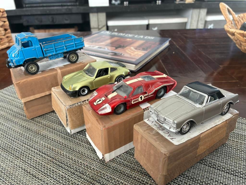 voiture solido simca Porsche Ford facel vega, Enlèvement, Utilisé, Voiture, Solido