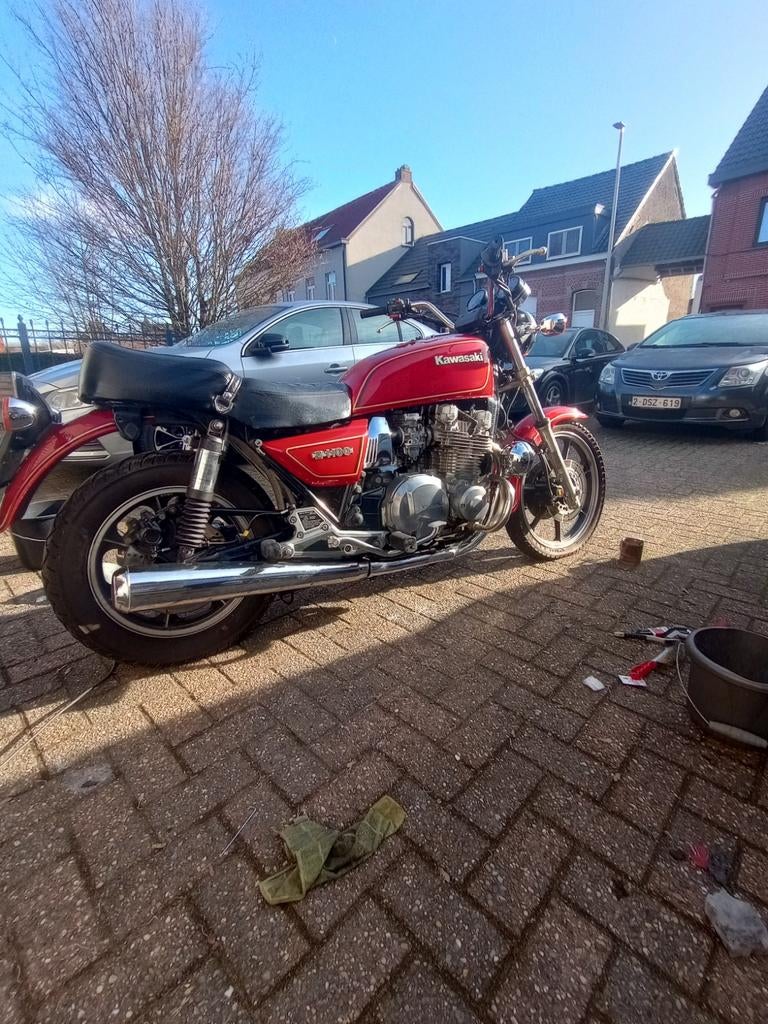 Zeldzame Kawasaki z1100, Motoren