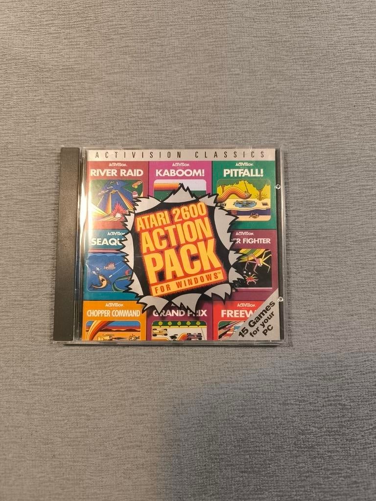 Atari 2600 action pack for Windows, Games en Spelcomputers, Games | Atari, Ophalen of Verzenden, Zo goed als nieuw, Atari 2600