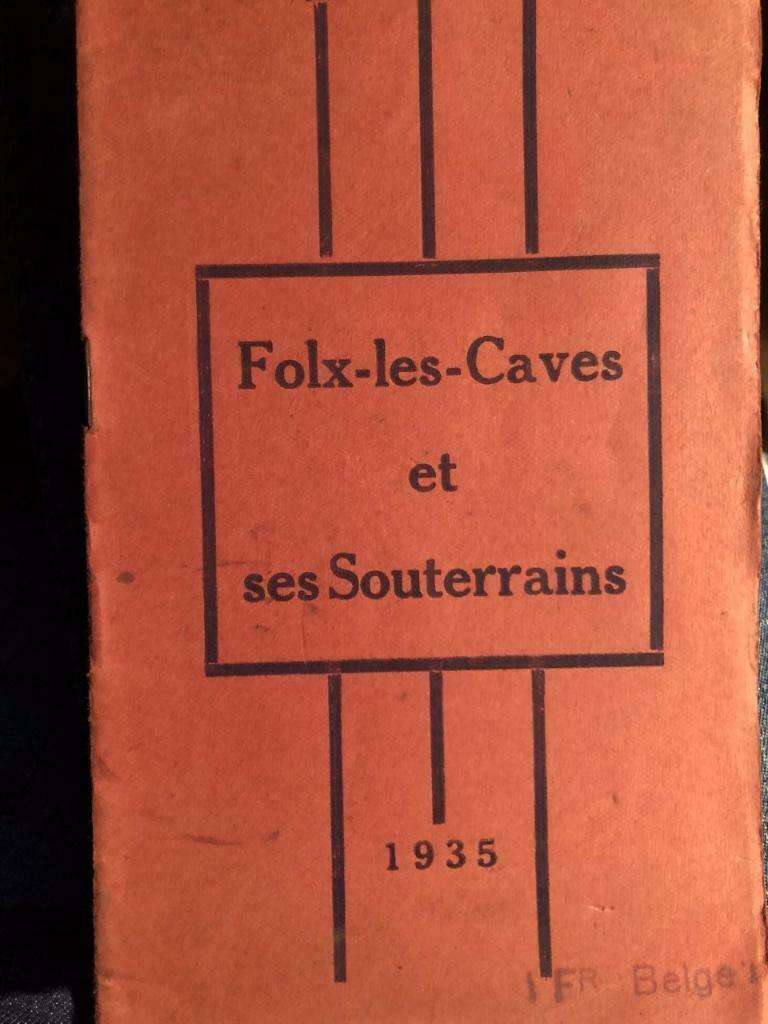Foix-Les-Caves en zijn souterrains, 1935, Ophalen of Verzenden, Gelezen