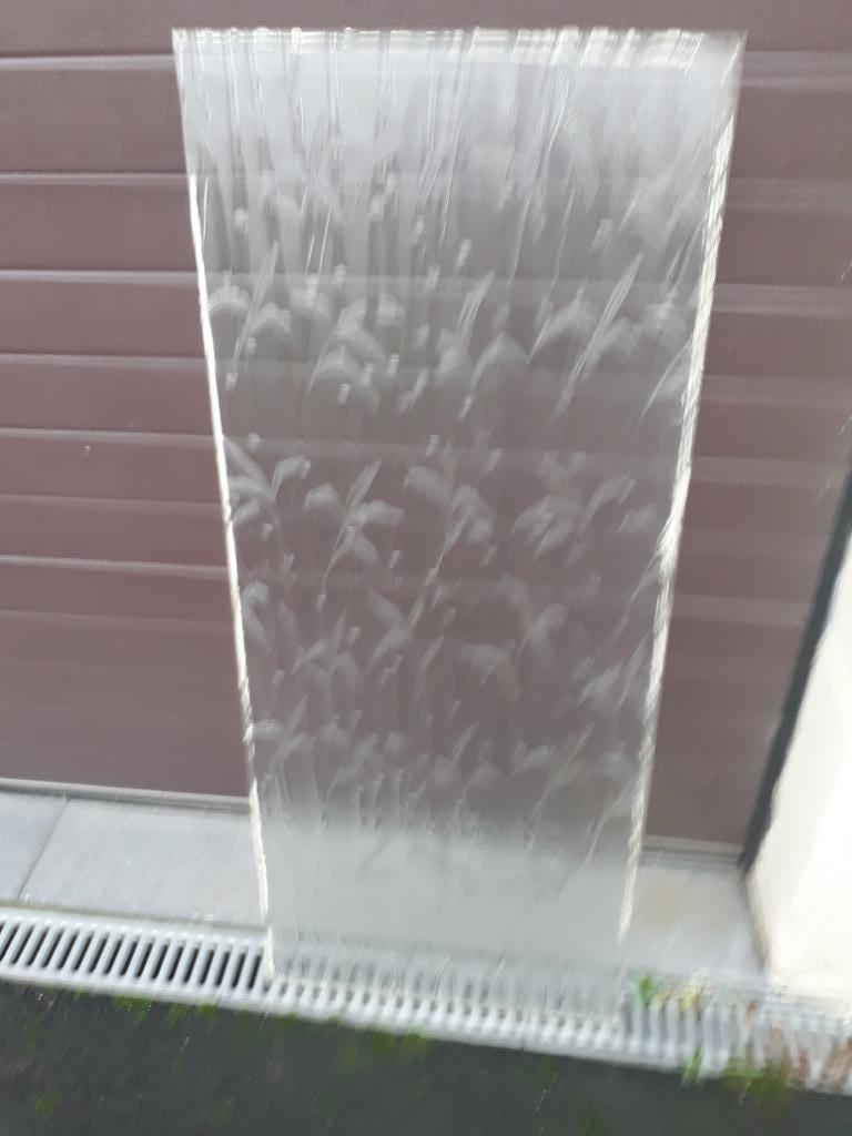 glasraam, Ophalen