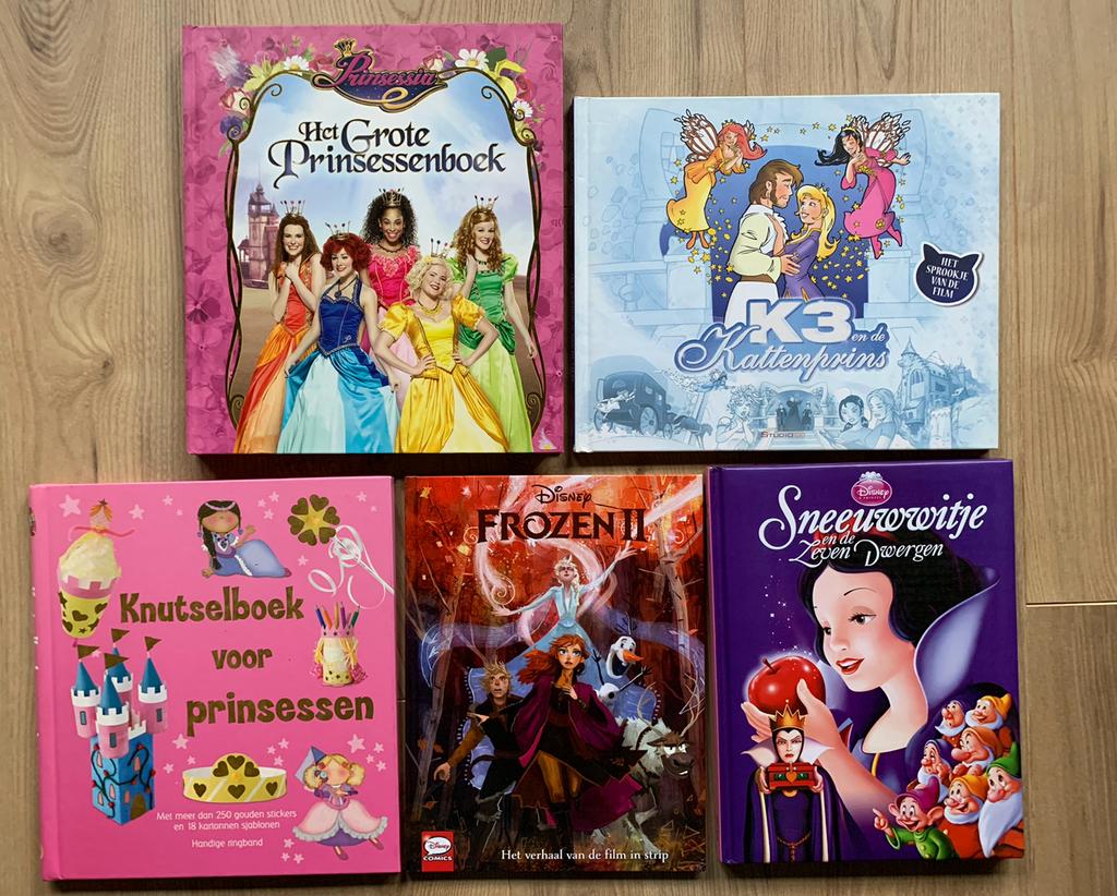 Lot Livres Princesses et contes de fées, Livres, Enlèvement ou Envoi, Comme neuf, Contes (de fées)