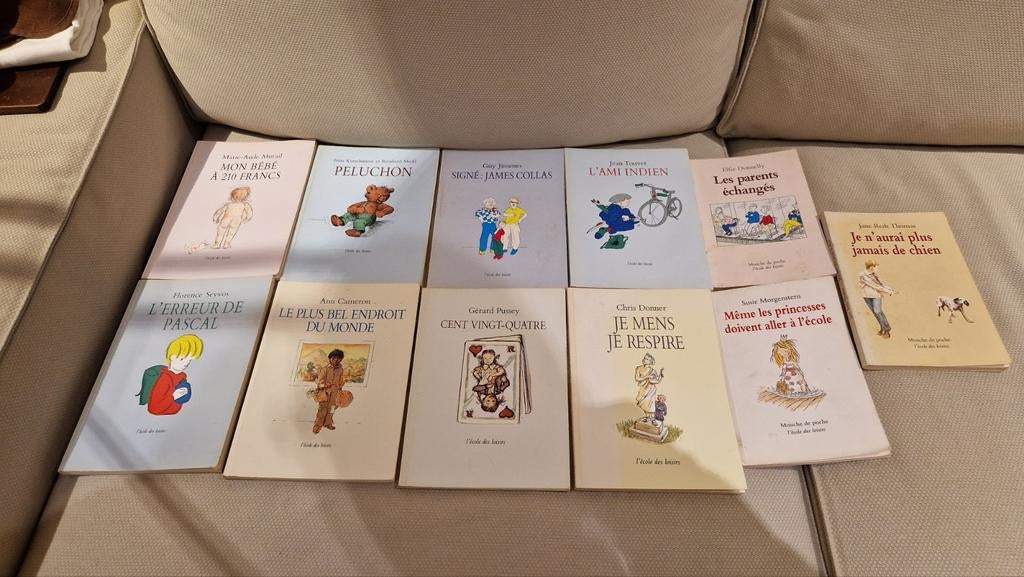 Grand lot de livres enfants École des Loisirs, Livres, Enlèvement, Comme neuf, Garçon ou Fille, Fiction général
