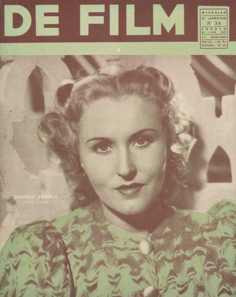 De Film (weekblad, jaargang 10, n° 34, 1937, Patria), Ophalen of Verzenden