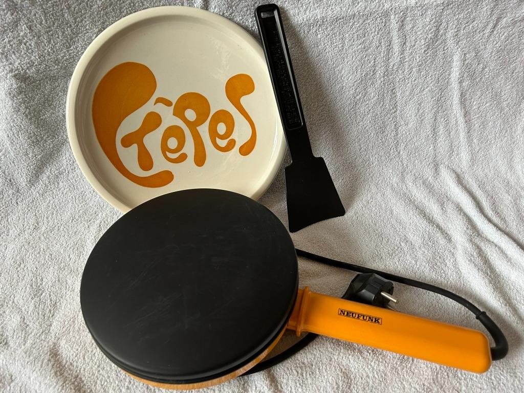 Pannenkoeken plaat, Ophalen, Zo goed als nieuw
