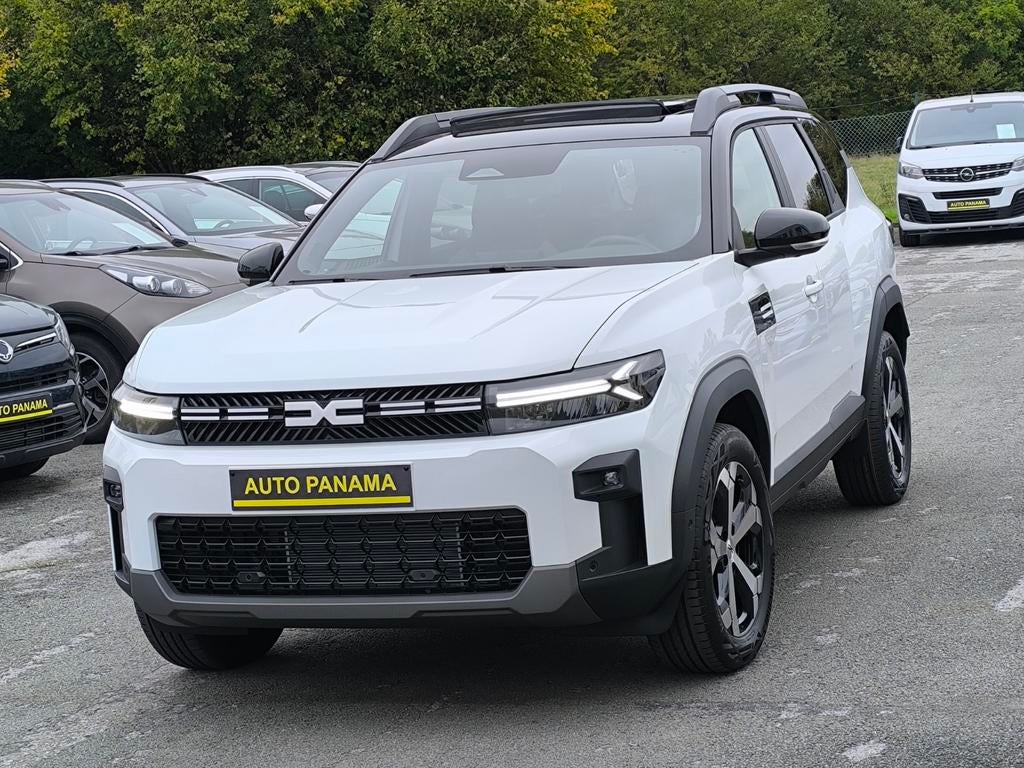 Dacia Bigster 1.8 HYBRIDE SERIE JOURNEY CLIM GPS TOIT PANO, Autos, Euro 6, Garantie prolongée, Carnet d'entretien, Noir